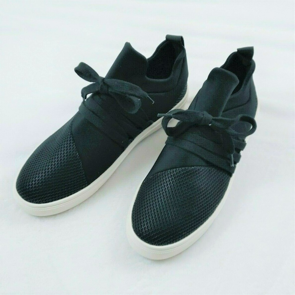 Steve Madden Lancer Lace Up Sneakers Trainers - Picture 2 of 8
